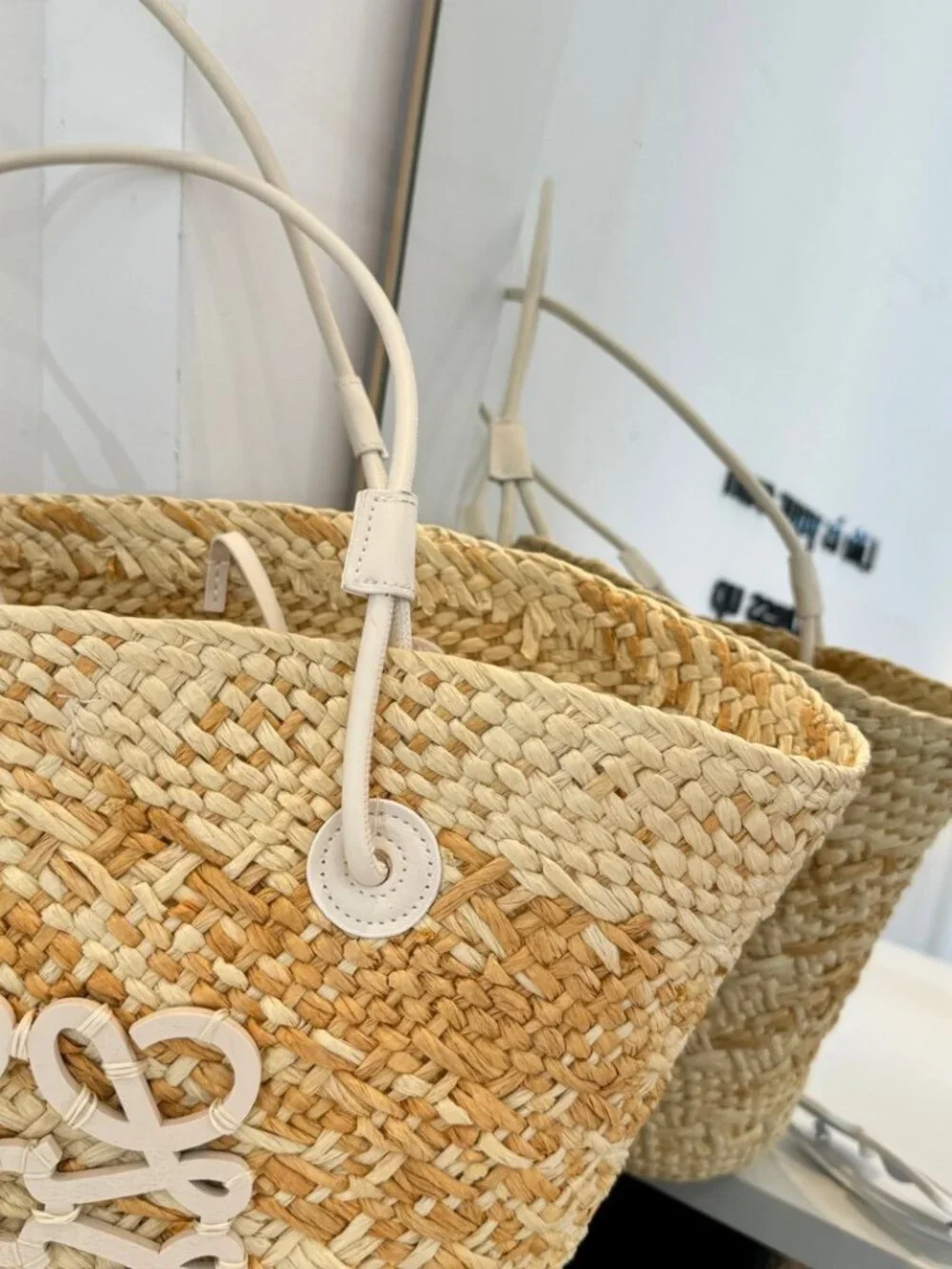 💍LOEWE💍 50x25x28cm straw bag
